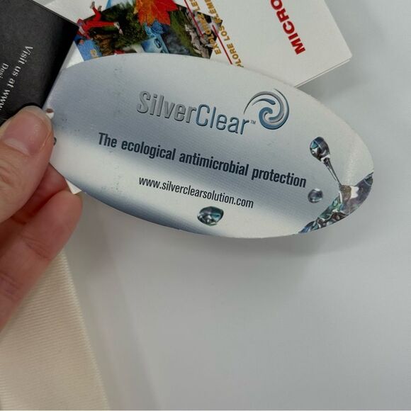 Snow Angel V-Waist Doeskin Baselayer Legging Pant Women Medium Cream Soft 106-40 - Picture 10 of 13